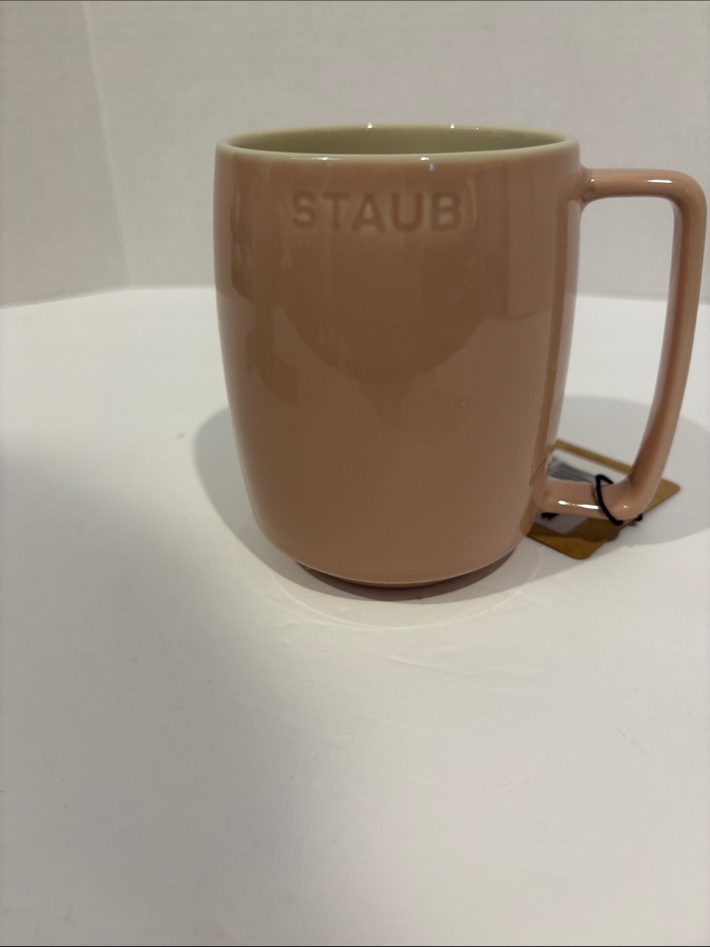 Staub Blush Pink Ceramic Mug 16 oz brand new